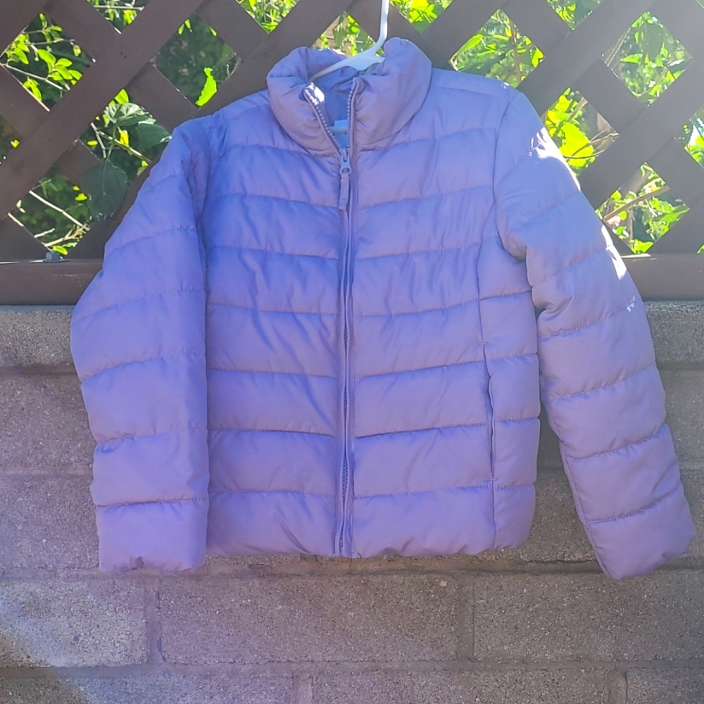 Children's Place puffer jacket size 5-5/6 lavender
